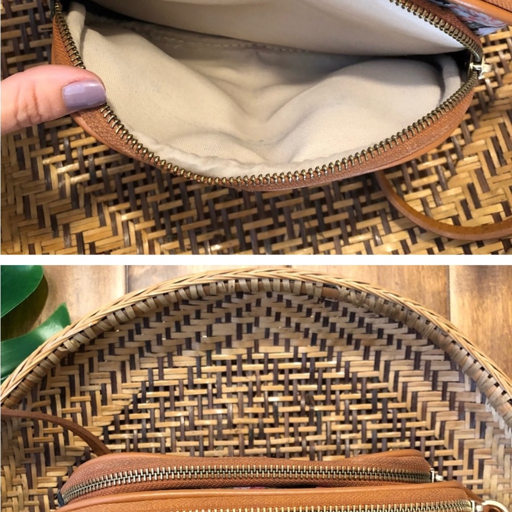 Valentina Crossbody Floral Leather Bag - Picture 5 of 6